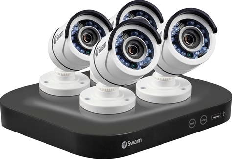 buy swann pro series hd  channel  camera indooroutdoor wired tb dvr surveillance