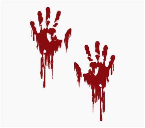 blood splatter transparent png blood splatter bloody handprint cartoon blood splatter png