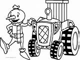 Builder Bob Coloring Tractor Spud Pages Wecoloringpage Choose Board sketch template