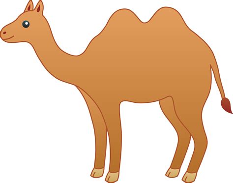 brown camel   humps  clip art