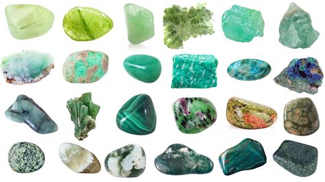 les pierres vertes significations vertus en lithotherapie noms
