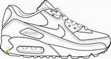 Nike Air Coloring Pages Max Getdrawings Mag Drawing Divyajanani sketch template