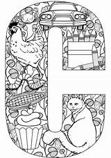 Letter Coloring Pages Alphabet Letters Start Printable Things Sheknows Activities Adults Kids Printables Print Adult Sheets Colouring Words Template Abcs sketch template