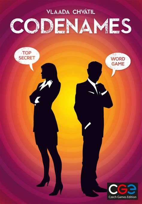 Ars Cardboard Codenames The Secret Agent Party Game You