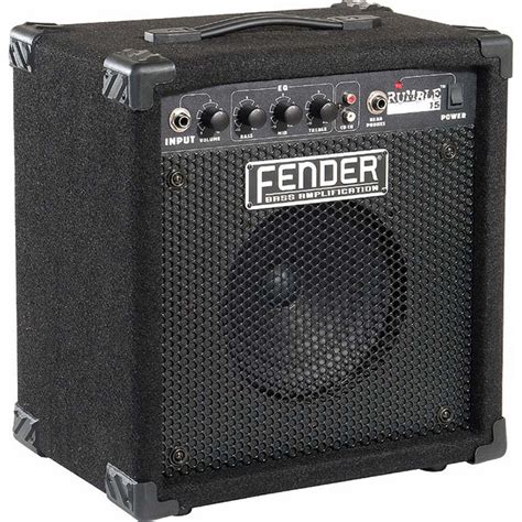 discontinued fender rumble  bass amp      speaker  gearmusic
