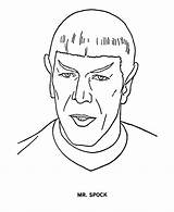 Crayola Ausmalbild Spock Kirk Kategorien sketch template