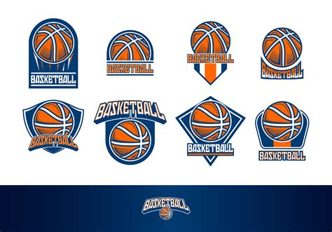 basketball logo  vector  vector art  vecteezy