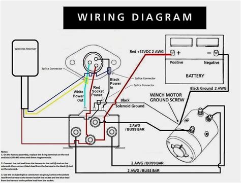 wiring diagram electrical wiring diagram electrical winch solenoid electric winch