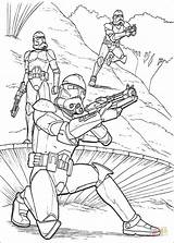 Coloring Pages Stormtrooper Printable Trooper Troopers Vader Darth Wars Star Color Printables sketch template