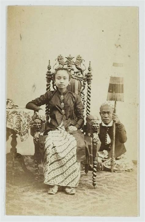 raden ajoe van de regent van soerabaja circa  sejarah foto  indonesia