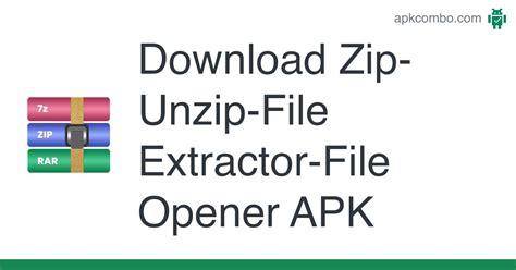 zip unzip file extractor file opener apk latest version