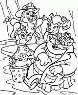 Chip Dale Coloring Pages Kleurplaat Disney Kids Babbel Knabbel Rangers Rescue Colouring Fun Popular Brewster Punky Printable Cartoons Choose Board sketch template
