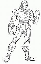 Coloring Iron Man Kids Strong Very Pdf Print sketch template