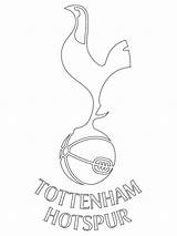 Tottenham Hotspur Club Dibujosparaimprimir Clubes Colorea Coloración Página Ahora sketch template