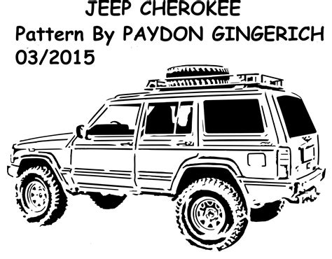 jeep grand cherokee coloring page subeloa