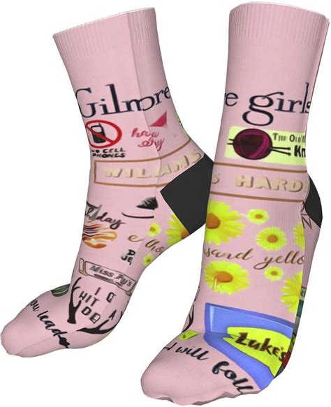 Gilmore Girls Compression Socks Unisex Printed Socks Crazy Patterned