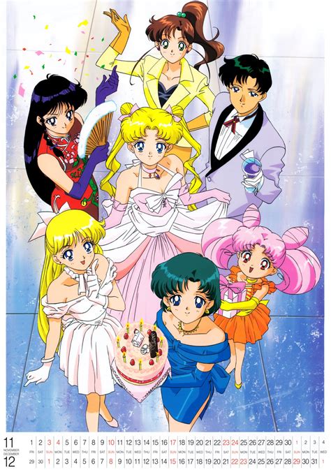 Sailor Moon Aino Minako Chiba Mamoru Chibiusa Hino Rei Kino Makoto