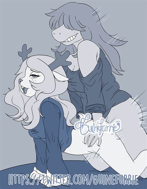 Susie X Noelle Teaser Sketch By Guinefurrie Hentai Foundry