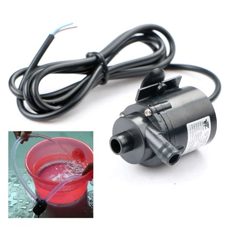 New Best Quality Dc 6v 12v 280l H Micro Brushless Submersible Water