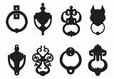 Knocker Silhouettes Vecteezy sketch template