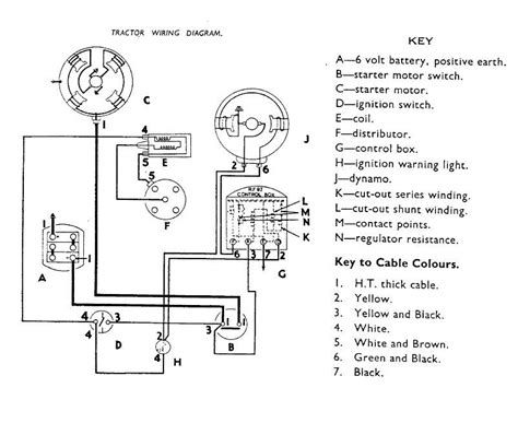ferguson tea  wiring diagram  wiring diagram images wiring diagrams dhwco