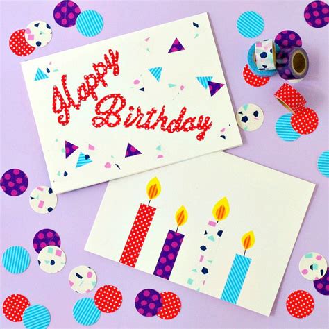 omiyage blogs  birthday card time birthday cards diy happy