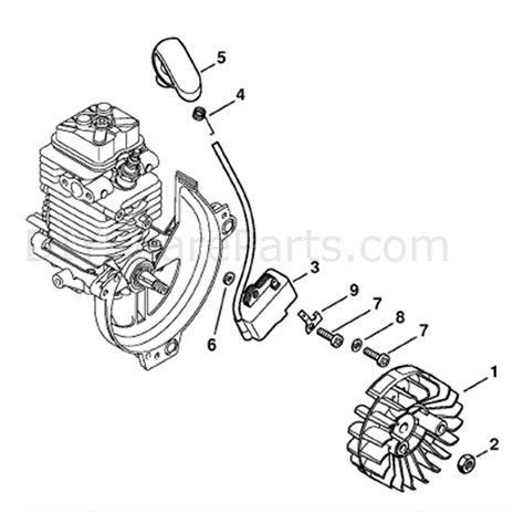 stihl km   engine km   parts diagram ignition system