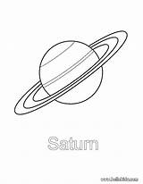 Saturn Saturno Ausmalen Weltall Planeten Ausmalbilder sketch template