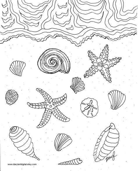 adult coloring book   sea instant  printable