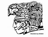 Mayan Aztec Drawing Inca Coloring Drawings Symbols Maya Simple Pages Clipart Ancient Mayans Clip Ruins Tattoos Mexican Getdrawings Symbol Cool sketch template