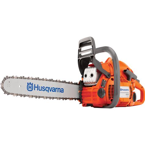 Husqvarna 450 Chain Saw — 18in Bar 50 2cc 0 325in Pitch Model 450