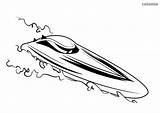Lancha Rennboot Lanchas Schiff Speedboat Bomberos Malvorlage Langes Colomio Motora Happycolorz Motorboat Carreras Kreuzfahrtschiff sketch template