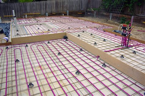 screed   slab hydronic heating hydrotherm hydronic