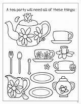 Tea Coloring Party Pages Boston Hatter Set Princess Mad Wonderland Alice Iced Getcolorings Drawing Getdrawings Books Comments Col Printable Book sketch template
