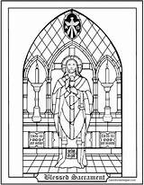 Sacraments Sacrament Mass Confession sketch template