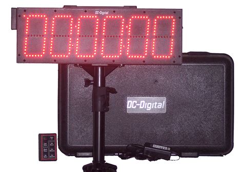 army  calvary totally portable pt digital outdoor timer customized digital led timers