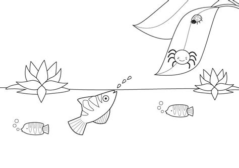 slippery fish template  printables category page