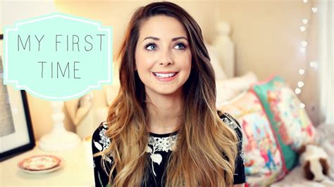 my first time zoella youtube