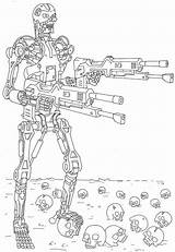 Terminator Bar sketch template