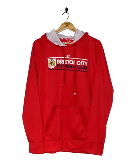 bristol city hoodie xl  kitman football shirts