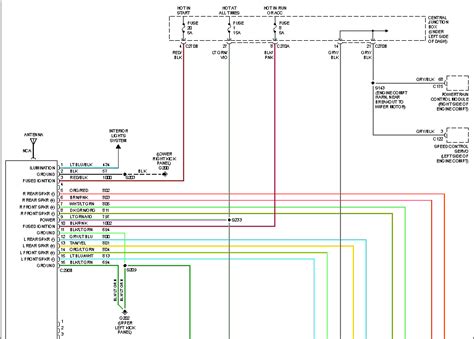 ford  wiring harness diagram