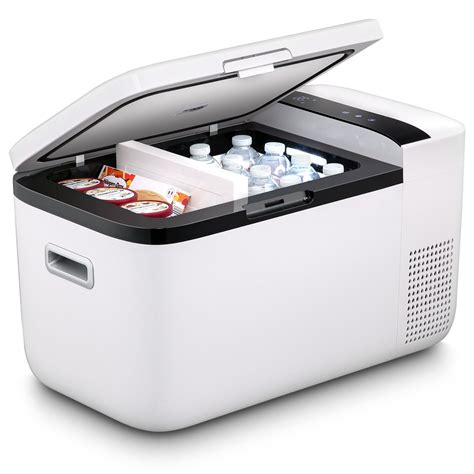 iceco qt  dual zone  refrigerator car fridge freezer white portable fridge