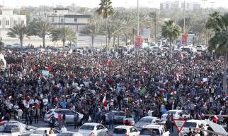 arab crisis bahrain s turn as protesters demand political