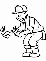 Coloring Pages Farmer Farm People Clipart Cliparts Gardener Printable Cartoon Dell Colouring Coloringpagebook Color Library Google Kids Comments Leave Book sketch template