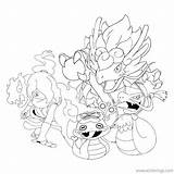 Yo Kai Coloring Pages Monsters Xcolorings 660px 64k Resolution Info Type  Size Jpeg sketch template