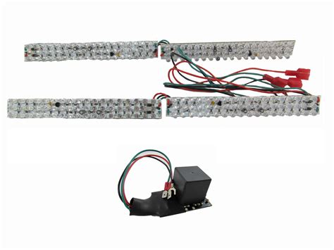 mp hr   led   sequencing led light bars kit mp custom car led lighting