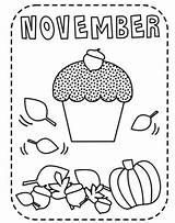 November Coloring Pages Sheets Scribblefun Printable Calendar Pining Pumpkin Pie sketch template