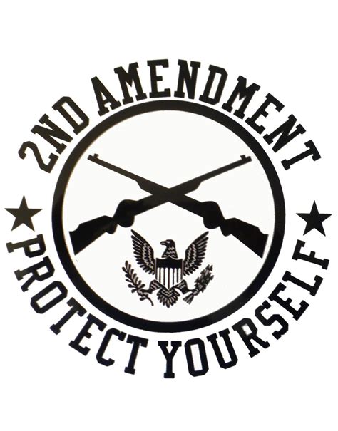 2nd Amendment Protect Yourself Sticker U S Custom Stickers