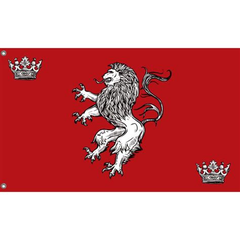 heraldic lion flag unique design print hiqh quality etsy