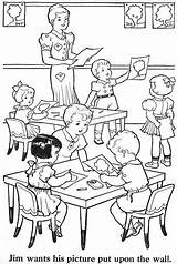 Coloring Pages Vintage School Color Kids Book Ribbon Books Blue Drawing Family Adult Sheets Bonnie Picasa Jones Web Albums Outline sketch template